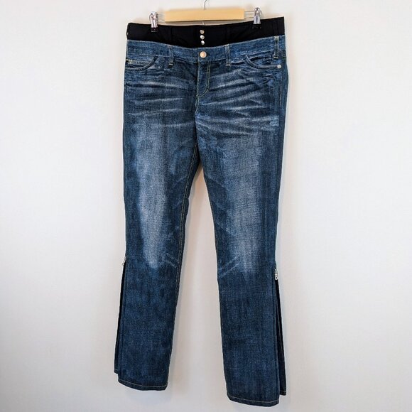 Bogner Malena Insulated Blue Jean Denim Look Ski Snow Pant 10 - Picture 3 of 15